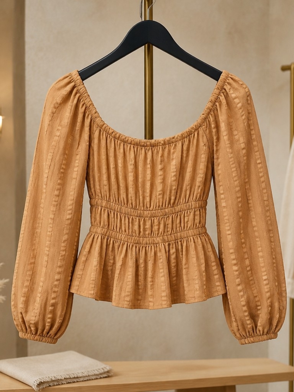J.Crew Women's Off-Shoulder Peasant Blouse - XS
